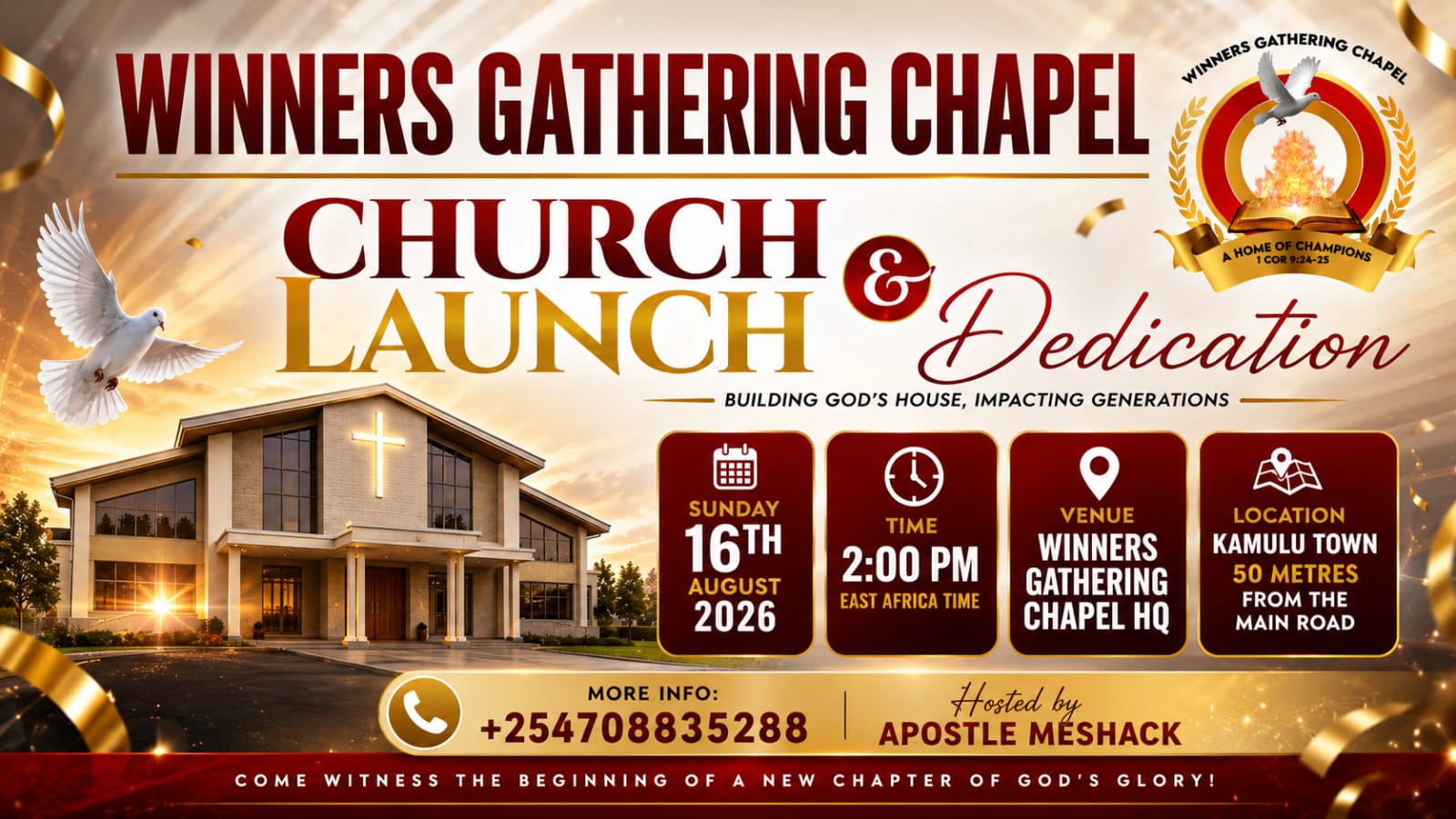 Church Launch & Dedication